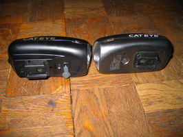 Слева - Cateye HL-1600, справа - Cateye-HL-1500